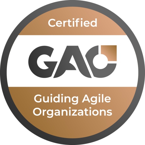 Guiding Agile Organizations Logo