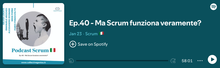 Podcast Scrum funziona veramente?