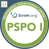 PSPO I Certification Badge