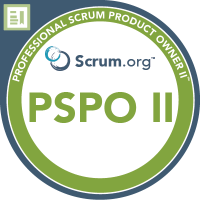 PSPO II Certification Badge