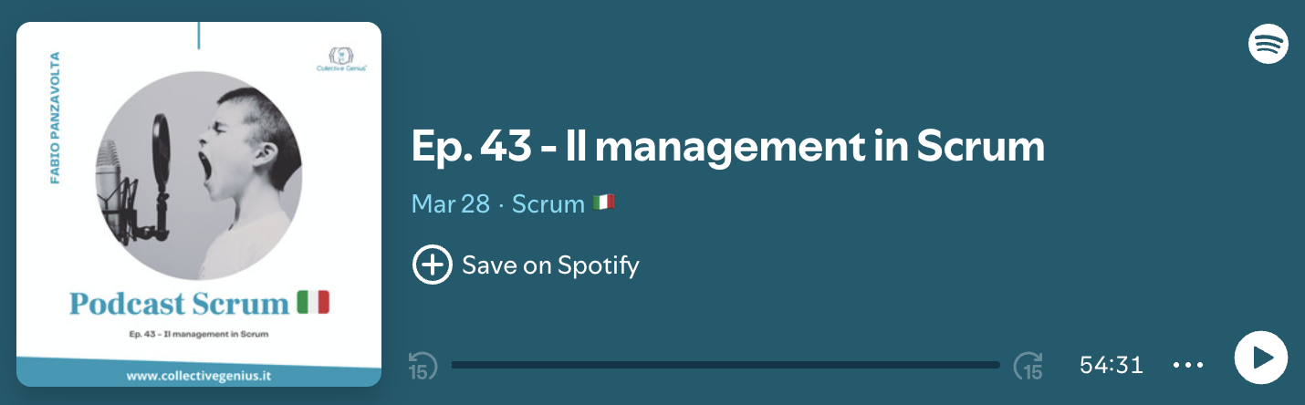 Management in Scrum